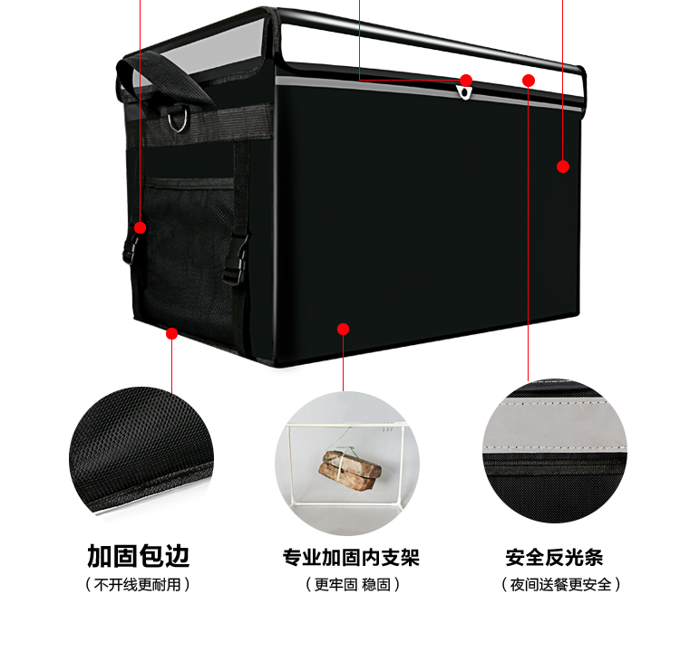 外卖保温箱送餐箱骑手装备 (图7)